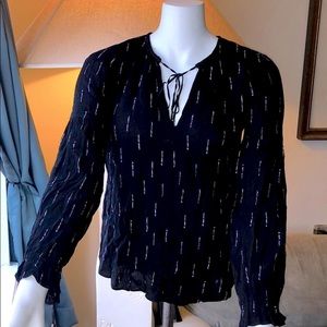 Gentle Fawn Boho Style Tunic Blouse - Size S